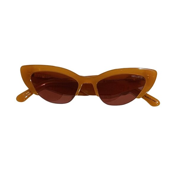 Poppy Lissiman Solstice Sunglasses in Orange - Picture 1 of 5